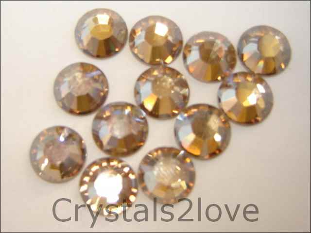 144 pieces  16ss CRY GOLDEN HONEY Preciosa Maxima Rhinestones